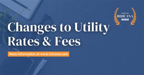 Find Utility Rates & Fees .